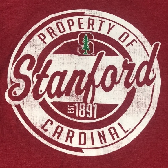 Knights Apparel “Stanford” Crew Neck Unisex Screen Print T-Shirt size M - Picture 4 of 8